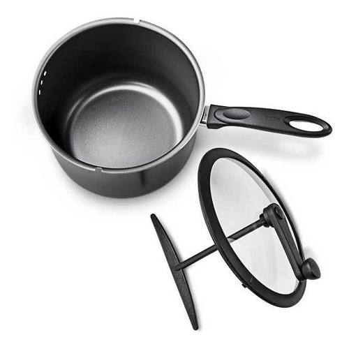 Imagem 5 de 5 de Pipoqueira Ebony 24 Cm Antiaderente Brinox 7103/154