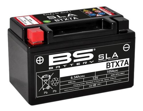 Bateria Btx7a-bs Scooter. Colmotos