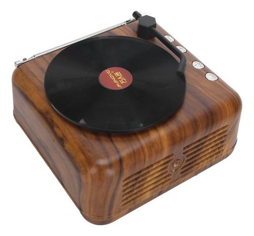 Mini Reproductor De Discos De Vinilo Retro Con Altavoz Inalá
