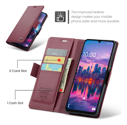 Funda Tipo Cartera Para Teléfono Samsung Galaxy A06