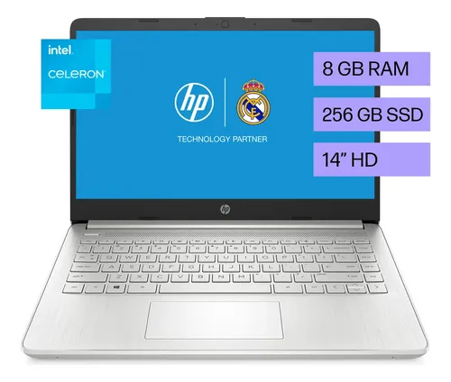 Portátil Hp 14-dq0533la Celeron® N4120 8gb 256gb Ssd Freedos