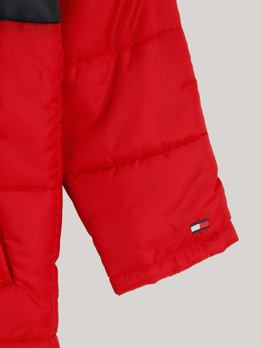 Tommy Pieced Puffer Rojo Tommy Hilfiger