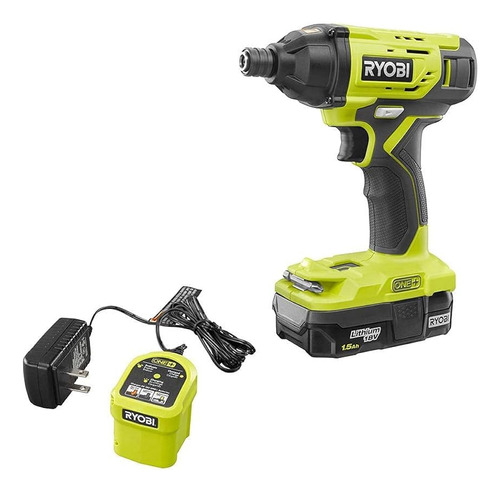 Ryobi One+ 18v Inalámbrico De 1/4 PuLG. Kit De Atornillador 