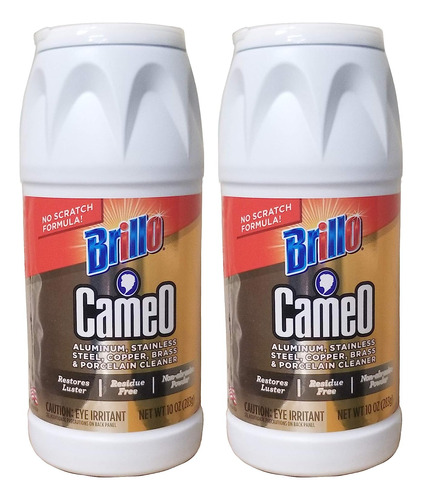 Cameo Limpiador De Aluminio Y Acero Inoxidable - 10 Oz - Paq