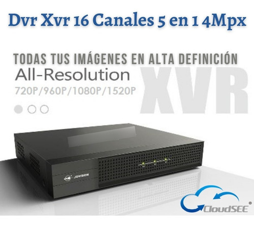 Dvr Xvr 16 Canales Jovision Pentahibrido 1520p Nvo. Model