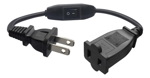 Cable De Extensión De 2 Clavijas/2 Con Interruptor, / De