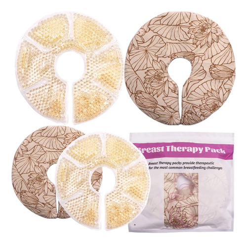 Almohadillas De Gel Terapia Frio Calor Para Senos Y Mama