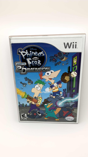 Juego Wii Phineas And Ferb Across The 2nd Dimension