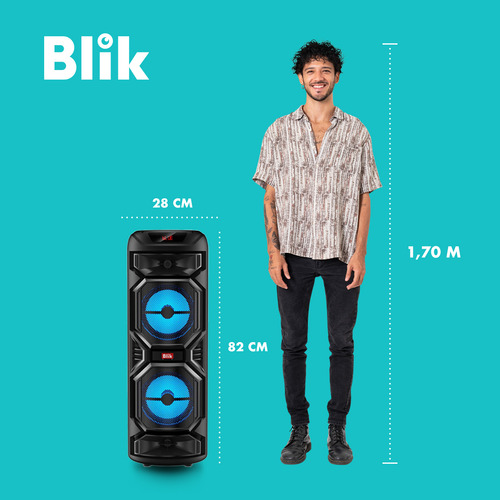 Parlante Karaoke Blik-wavemax1