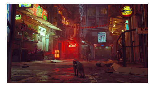 Imagen 2 de 5 de Stray Standard Edition Annapurna Interactive PS4 Físico