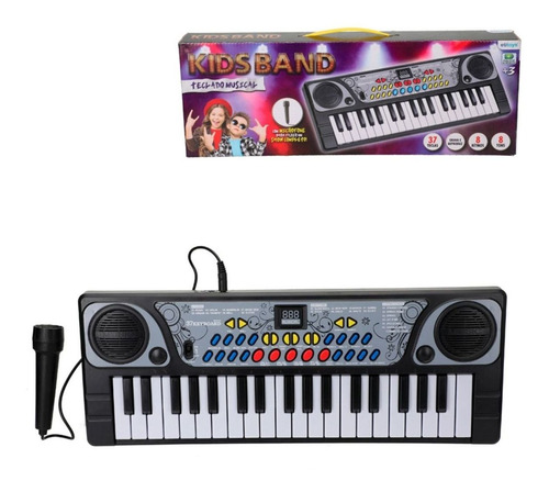 Mini Teclado De Brinquedo Piano Musical Etitoys Kids Band