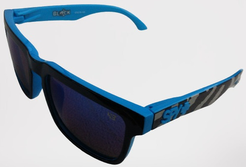 Lentes De Sol Spy Ken Block Black Blue Zebra