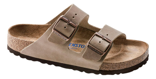 Sandalia Birkenstock Arizona Sfb Ol Tabacco Hombre Casual