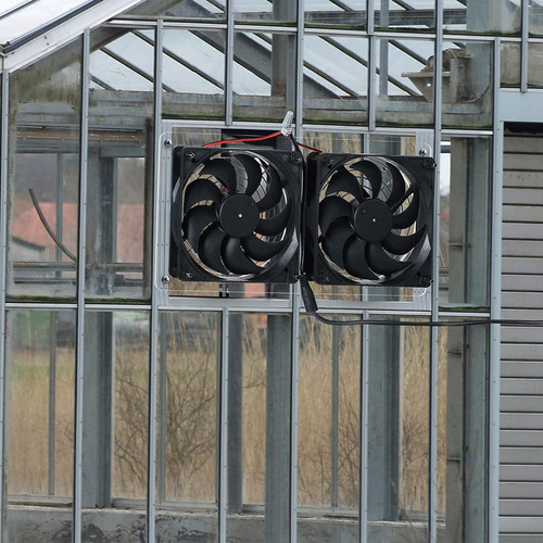 Extractor De Ventilador De De Panel Solar A Prueba De