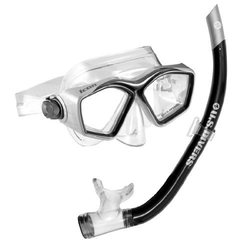 U.s. Divers Icon Máscara Tubo Aire Snorkeling