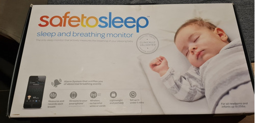 Monitor De Vigilancia Para Bebés- Safetosleep. Excelente!