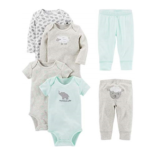 Ropa Para Bebes Conjunto De 6 Piezas Unisex Talla 12 Meses