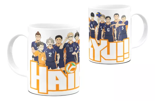 Caneca Mágica Personalizada anime Haikyuu Vários Modelos de todos