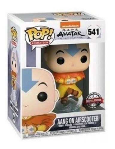 Funko Pop! Avatar The Last Air 541 Aang On Airscooter Se (Usado)