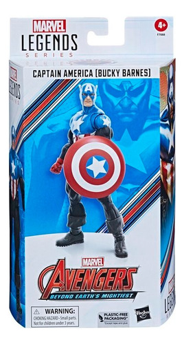 Marvel Legends Capitán América Bucky Barnes 60 Aniversario