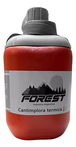 Cantimplora Termica Forest 1 L Irrompible Tapa Rosca C/ Tira