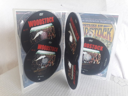 Imagem 4 de 7 de Dvd Shows Woodstok + Live Aid - Raríssimo (9dvds)