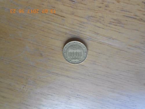 Euro Alemania Moneda De 10 Centavos Año 2002