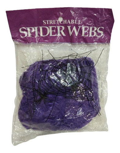 Imagen 4 de 6 de Tela De Araña Halloween Al Mayor Y Detal