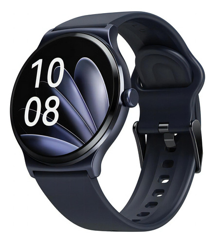 Haylou Solar Lite Smartwatch 1,38'' Bt 5.3 Ip68 Azul Oscuro Color de la caja Negro Color de la correa Negro