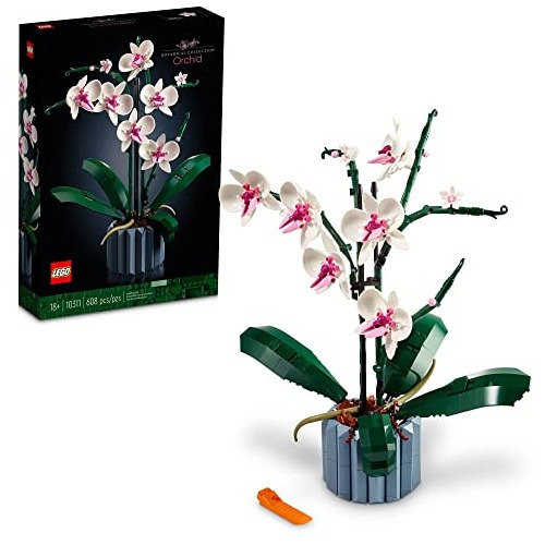 Set De Plantas De Orquídeas Lego Para Adultos; Construye Una