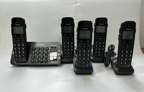 Juego Teléfonos Inalámbricos Panasonic Kx-tg465 5pz