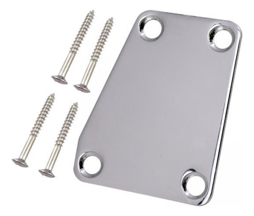 2 Placa De Cuello De 4 Agujeros Con Tornillo Para Accesorio
