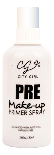 Spray Prebase Primer Preparación De Maquillaje City Girl