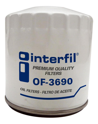 Filtro De Aceite Interfil Para Isuzu Elf400 2005-08 5.2