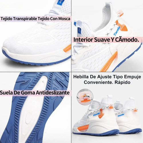 Zapatillas De Tenis Transpirables Para Hombre, Ligeras Y Cómodas, Deportivas