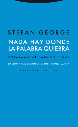 Libro Nada Hay Donde La Palabra Quiebra