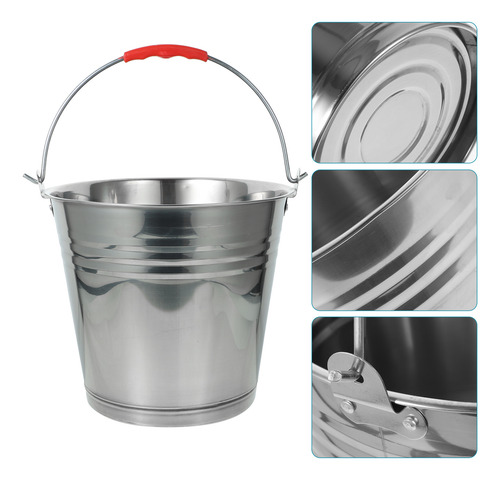 Cubo De Basura De Acero Inoxidable