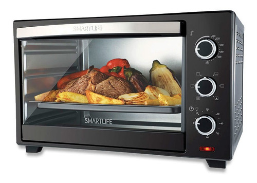 Horno Eléctrico Con Convección Smartlife 40 Lts 