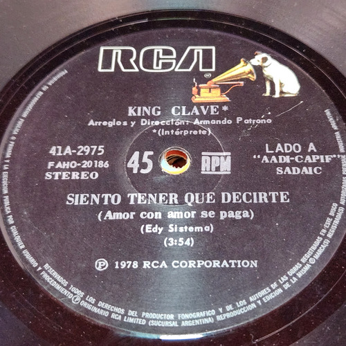 Simple King Clave Rca C9