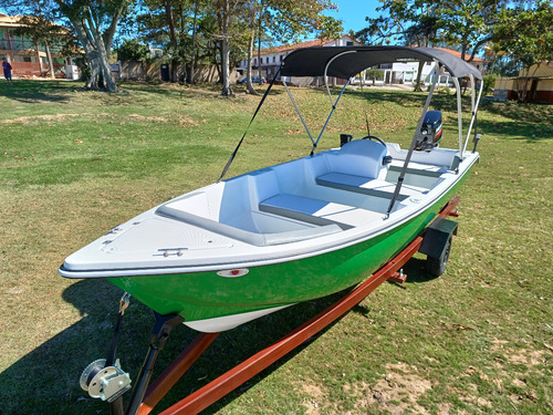 Lancha Rs 530 Com Motor Mercury 50 Elpto 2 Tempos 0km 17 Pés