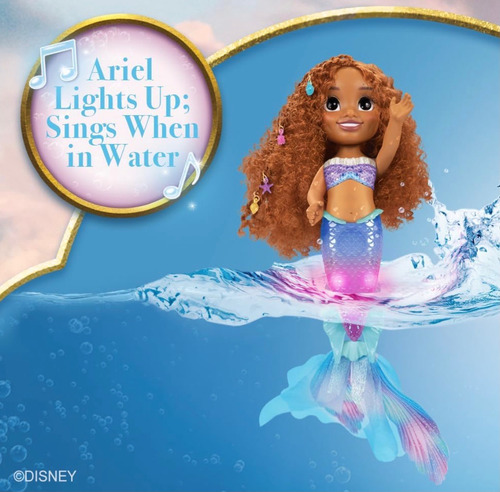 Muñeca Ariel La Sirenita Explora Bajo El Mar