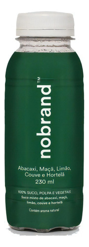 Suco Verde Abacaxi, Maçã, Limão, Couve Nobrand 230ml