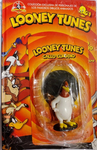 Gallo Claudio- Colección Looney Tunes- Libro Y Personaje 