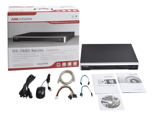 Imagen 4 de 5 de Nvr 8mp 4k 16ch Ip 16 Poe+ 2bahía Dd Switch Poe 300m Hdmi 4k