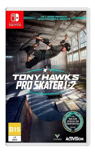 Imagen 1 de 5 de Tony Hawk's Pro Skater 1 + 2 - Nintendo Switch