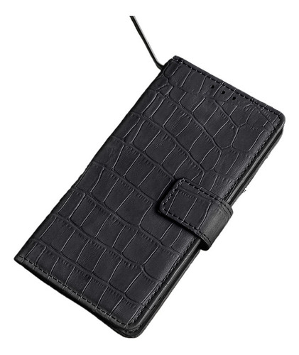 Funda Multifuncional De Piel Con Tapa Para Samsung S5/i9600/