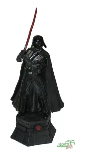 Miniatura Darth Vader Coleção Xadrez Star Wars Oficial Metal