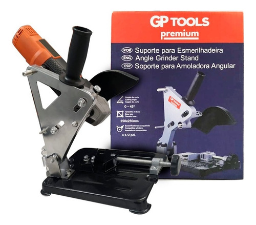 Suporte Esmerilhadeira 4.1/2 Policorte Gp Tools Cor Preto