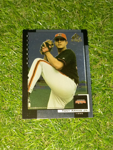 Cv Antonio Tony Armas Jr Ligas Menores Upper Deck Sp Foil 