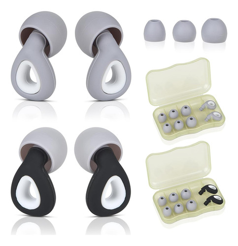 2 Pares Tapones Para Los Oídos, Tapones Para Los Oídos Reuti